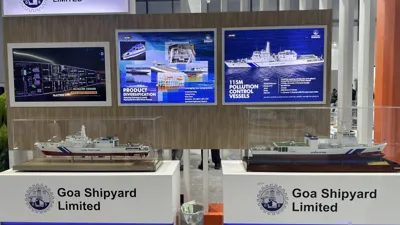 Goa Shipyard Ltd Showcases Indigenous Vessels at NAVDEX 2025