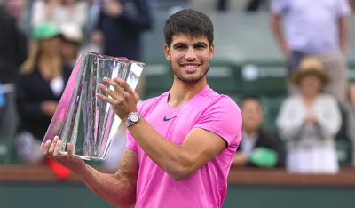 Carlos Alcaraz Clinches Back-to-Back Indian Wells Titles