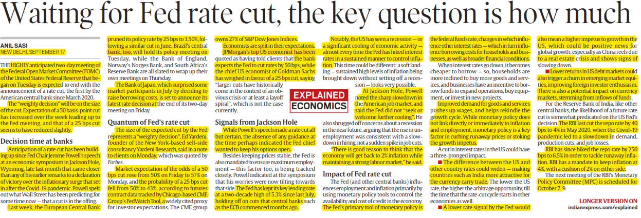 Waiting for fed rate cut, the key question is how much
