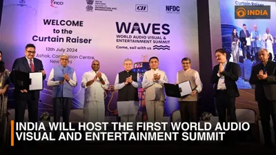 India to Host First World Audio Visual Entertainment Summit (WAVES) in 2024
