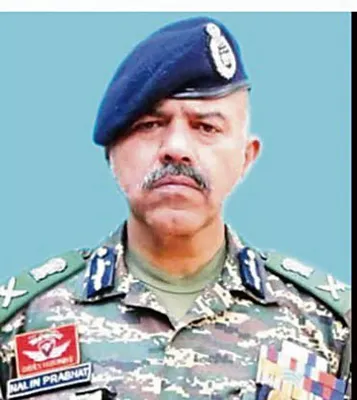 IPS Nalin Prabhat Appointed as Director General of Police (DGP) of Jammu and Kashmir