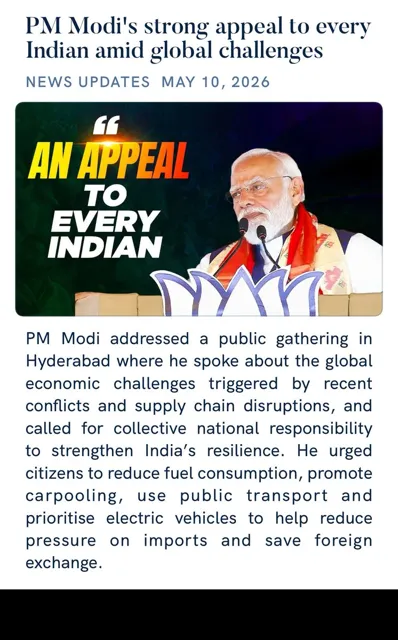 Why India is Urging Citizens to Save Fuel Amid Global Economic Pressures