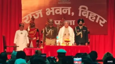Arif Mohammad Khan Sworn in as the 42nd Governor of Bihar