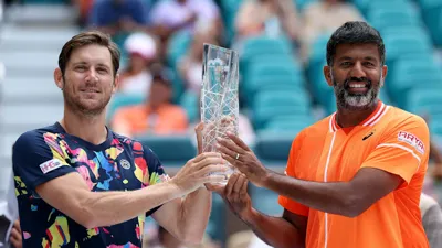 Rohan Bopanna and Matthew Ebden Win Miami Open Men's Doubles Title