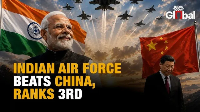 Indian Air Force Ranks Third in WDMMA 2026 Global Air Power Rankings