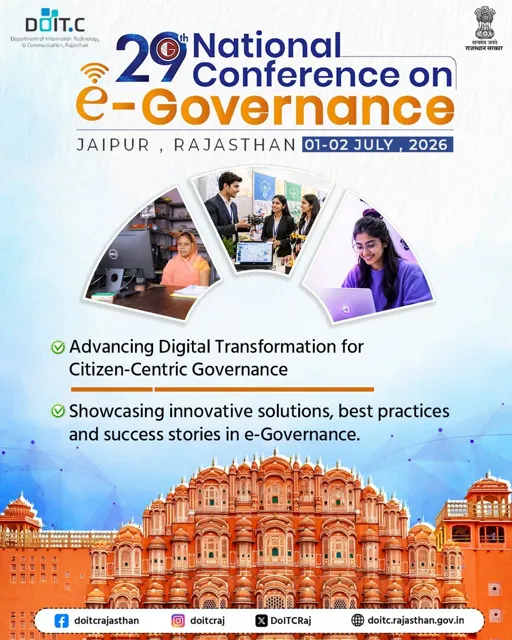 29th National Conference on e-Governance 2026 Held in Jaipur