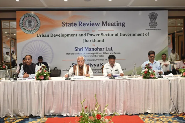 MoHUA Reviews Swachh Bharat Mission-Urban Progress in Jharkhand