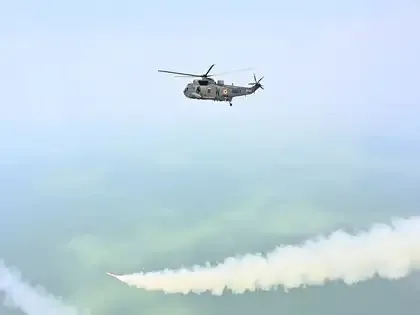 DRDO and Indian Navy Conduct Maiden Salvo Launch of NASM-SR Missile