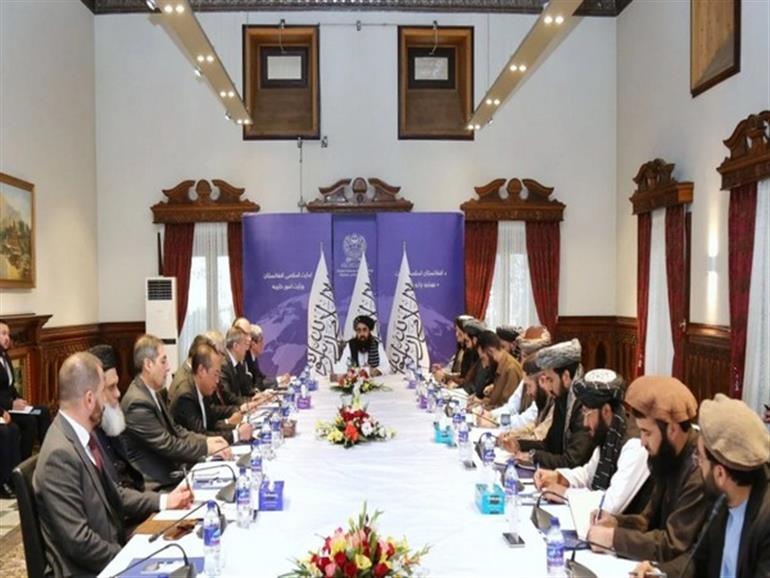 Taliban minister discusses regional ties with diplomats of 11 countries
