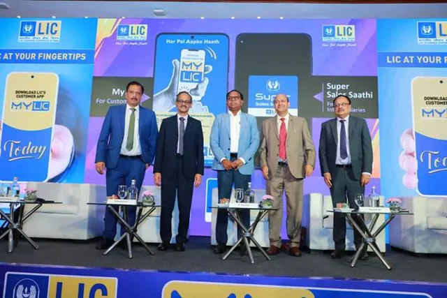 LIC Launches 'MyLIC' and 'Super Sales Saathi' Mobile Apps