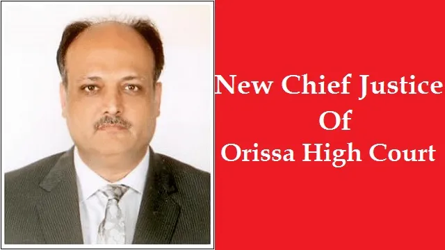 Justice Harish Tandon Appointed as Chief Justice of Orissa High Court