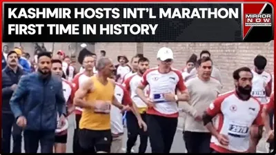 Kashmir Hosts its First-Ever International Marathon
