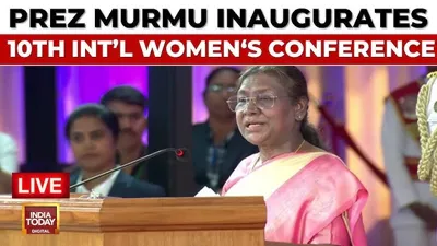 President Droupadi Murmu Inaugurates International Women's Conference 2025