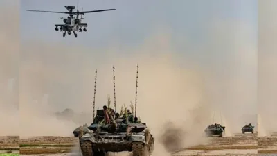 Indian Army Conducts Strategic 'Parvat Prahaar' Exercise in Ladakh