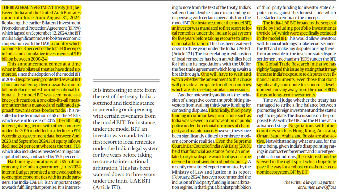 INDIA-UAE, BIT BY BIT