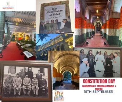 Inauguration of Constitutional Temple - Samvidhan Mandir at ITIs in Maharashtra