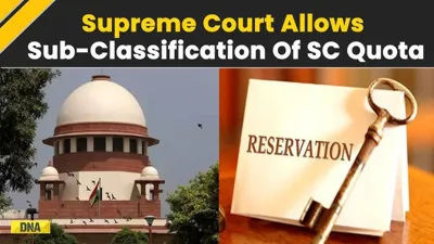 Supreme Court of India's Landmark Judgement on SC/ST Quota Sub-classification