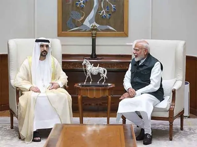 PM Modi and Dubai Crown Prince Strengthen India-UAE Strategic Partnership