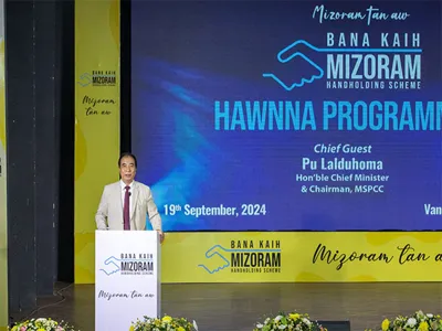 Chief Minister Lalduhoma Launches Hand Holding Scheme (Bana Kaih)