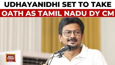 Udhayanidhi Stalin Takes Oath as Deputy Chief Minister of Tamil Nadu