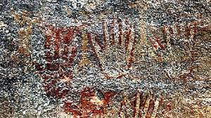 Mesolithic rock paintings, Satavahana inscription discovered in Telangana's Pedapalli