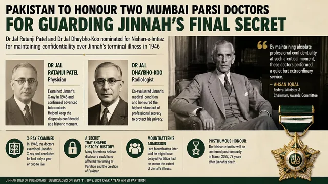 Two Mumbai Parsi Doctors Posthumously Awarded Pakistan's Nishan-e-Imtiaz
