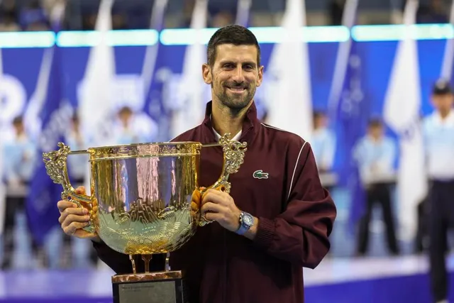 Novak Djokovic Wins 2026 China Open Men's Singles Title