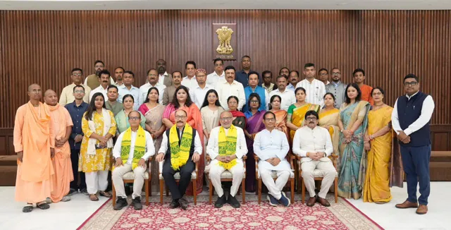 Vice President Radhakrishnan Releases Book on Bhawaiya Folk Music