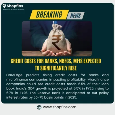 CRISIL Report Predicts Slower Bank Credit Growth in FY25