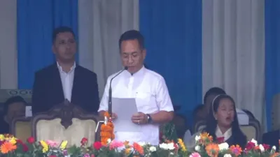 Prem Singh Tamang Sworn In as Sikkim Chief Minister for Second Consecutive Term