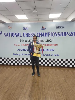 Karthik Venkataraman Wins 61st Indian National Chess Championship