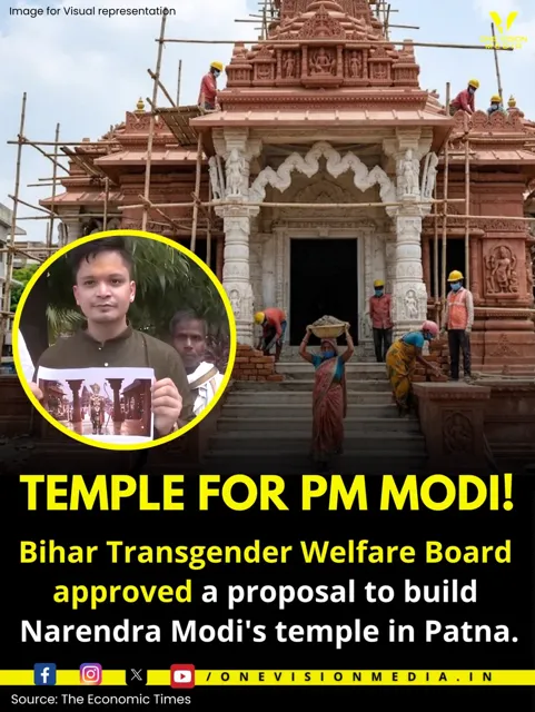 Bihar Transgender Welfare Board Approves Proposal for PM Modi Temple