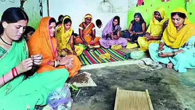Madhya Pradesh's Women Empowerment Through Clay Rudraksha Garlands