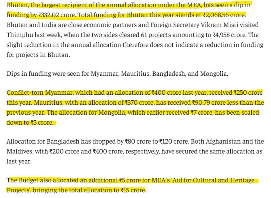 Nepal, Sri Lanka, Seychelles secure more funds under Budget allocation for MEA