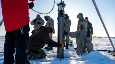 NASA's Underwater Robot Probes for Ice Shelf Melting Research