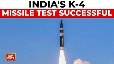 India Successfully Tests K-4 Nuclear-Capable Ballistic Missile