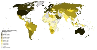 Top 10 Countries with the Highest GNI Per Capita