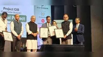 Rajasthan's Great Indian Bustard Conservation Project Wins Eco Warrior Award
