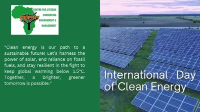 International Day of Clean Energy - A Path to a Sustainable Future