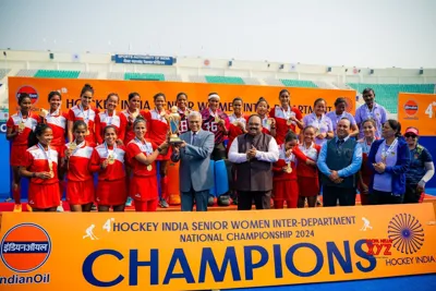 RSPB Clinches Senior Women Inter-Departmental National Hockey Championship