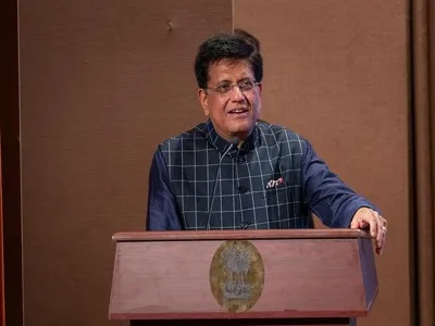 Union Minister Piyush Goyal Inaugurates 'One District One Product' Wall in Riyadh