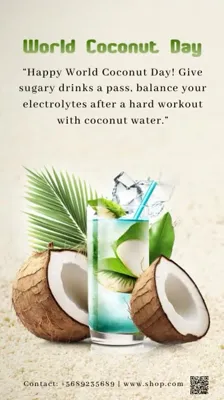 World Coconut Day: Celebrating the Versatility and Benefits of Coconuts