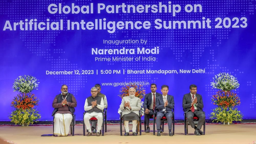 Modi kicks off global AI summit