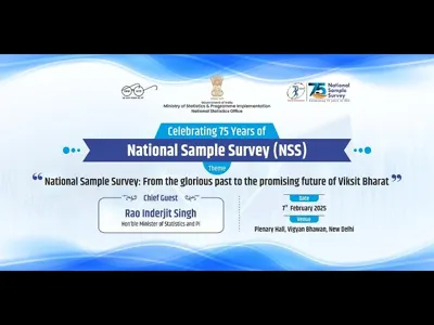 75th Anniversary of the National Sample Survey (NSS): A Milestone Celebration