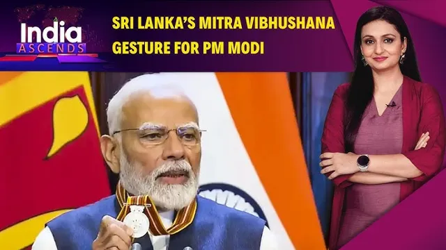 Prime Minister Narendra Modi Awarded Sri Lanka's Highest Civilian Honour