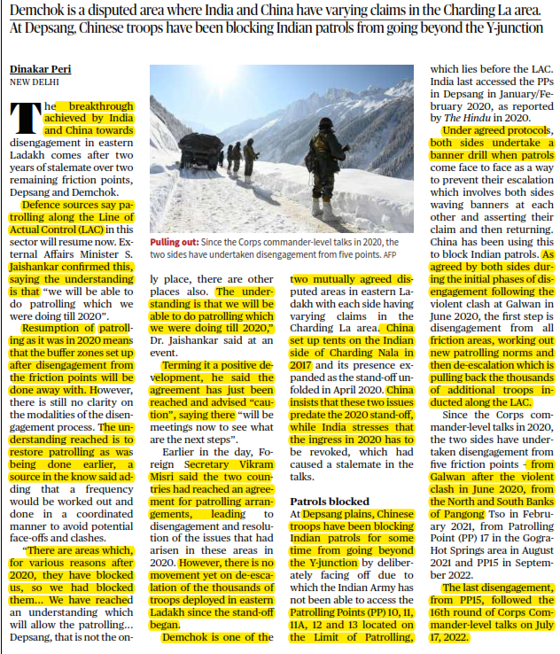 LAC buffer zones may go; no clarity on de-escalation