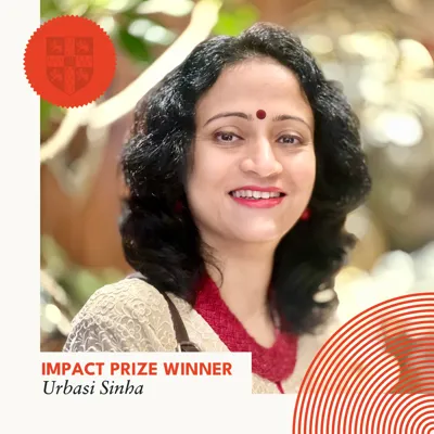 Professor Urbasi Sinha Wins Gates-Cambridge Impact Prize 2025
