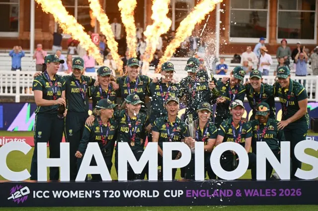 Australia Wins Record 7th ICC Women's T20 World Cup in 2026