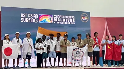 India's Historic Silver Medal at the Asian Surfing Championships 2024
