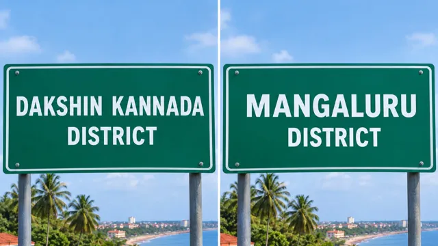 Karnataka Proposes Renaming Dakshina Kannada District as Mangaluru District